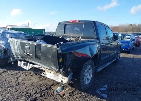 2006 Nissan Titan Le from USA, damaged, VIN 1N6AA07A96N526622